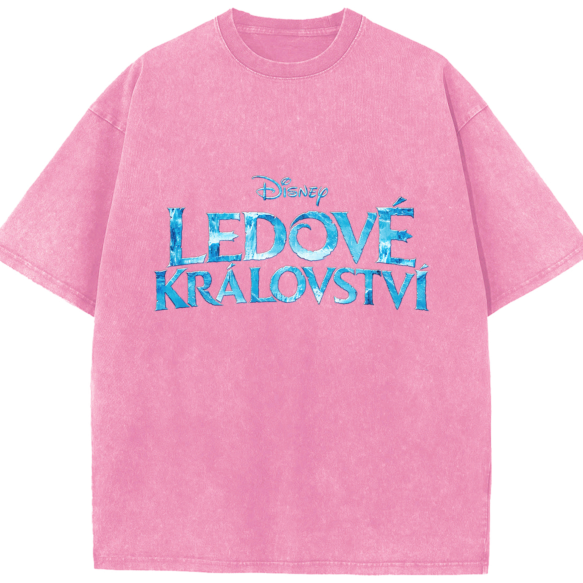 （画像用） アナと雪の女王 アンナ エルサ Frozen Anna Elsa 綿100% ヴィンテージ風 半袖Tシャツ（フロントプリント）